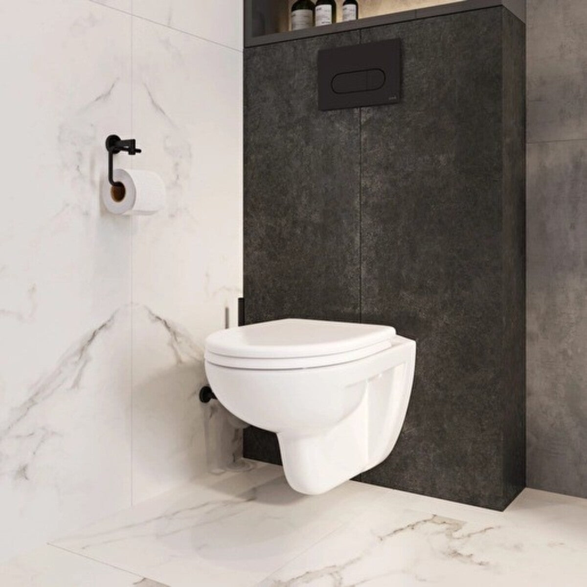 6855-003-6290 Vitra Normus viseča WC školjka z WC desko s počasnim zapiranjem