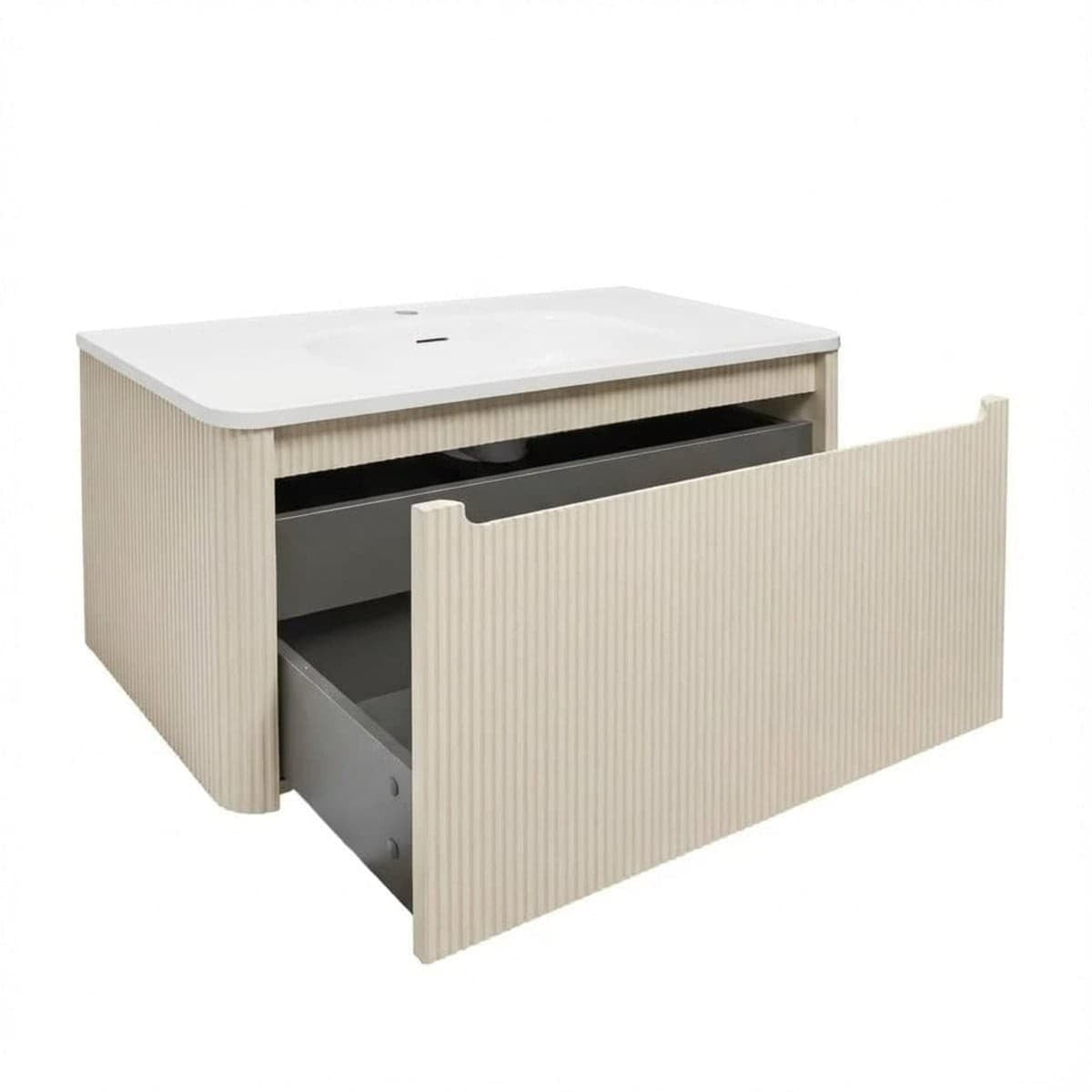 AUSTEN100CB Naturel Austen 99 x 47 cm umivalnik z omarico