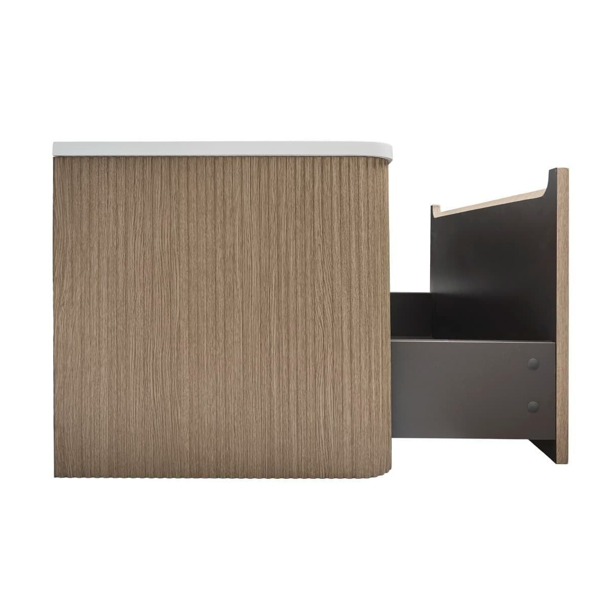 AUSTEN100LP Naturel Austen 99 x 47 cm umivalnik z omarico