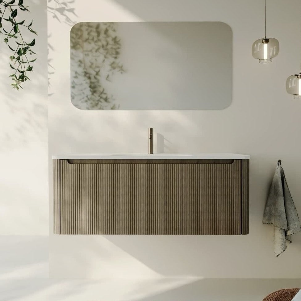 AUSTEN120LP Naturel Austen 119 x 47 cm umivalnik z omarico