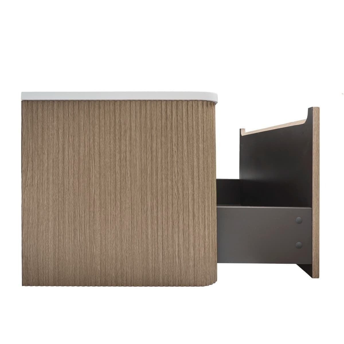AUSTEN120LP Naturel Austen 119 x 47 cm umivalnik z omarico