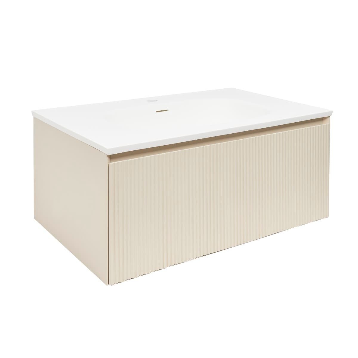 AUSTEN80BG Naturel Austen 80 x 52 cm umivalnik z omarico