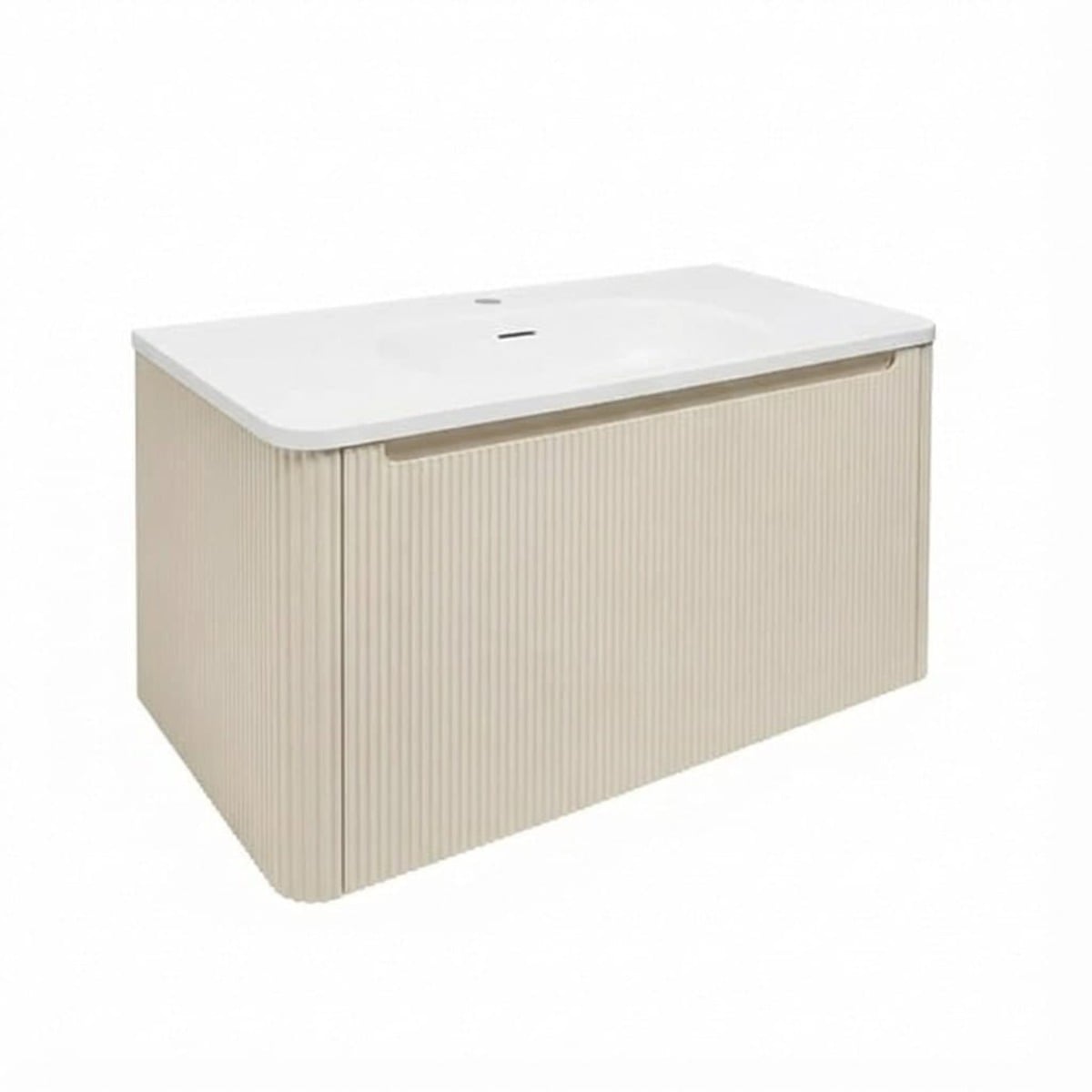 AUSTEN80CB Naturel Austen 79 x 47 cm umivalnik z omarico