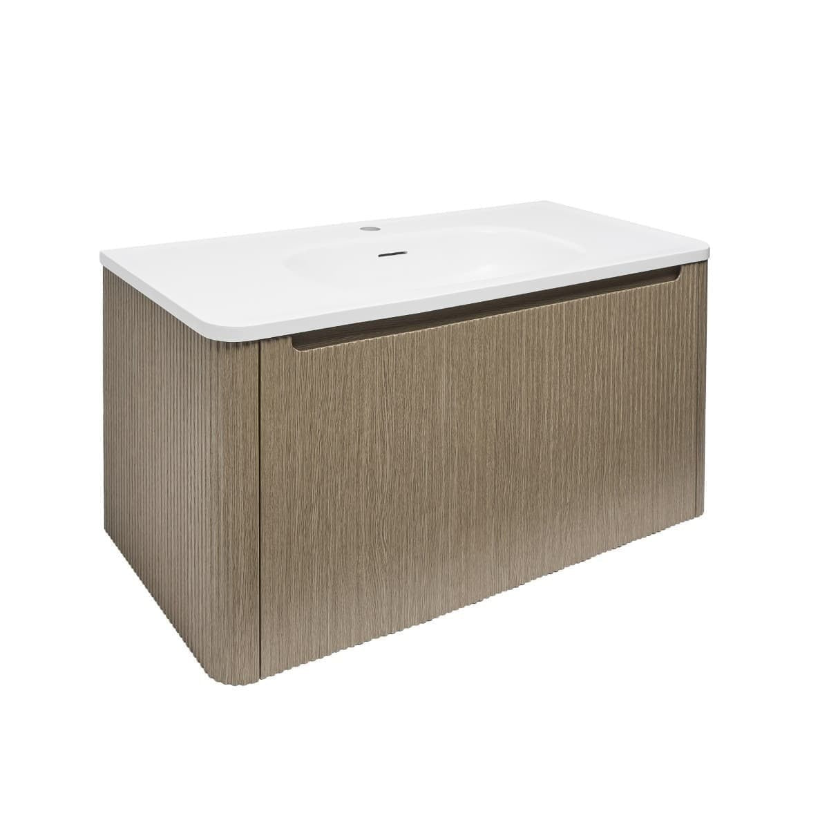 AUSTEN80LP Naturel Austen 79 x 47 cm umivalnik z omarico