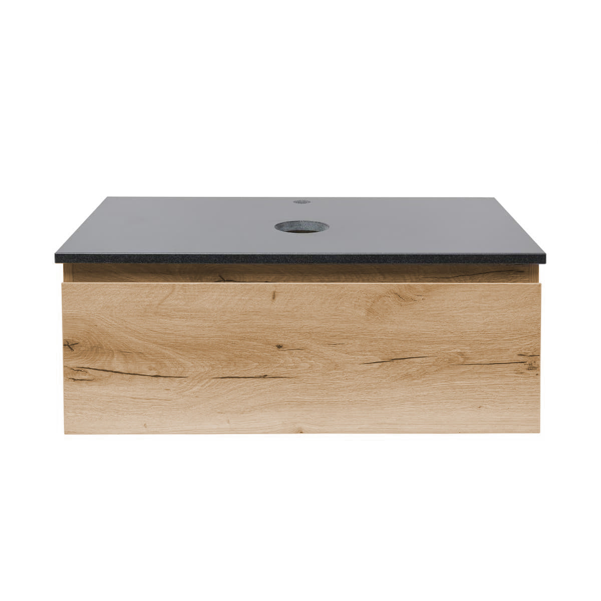 BWAY80OAKZ SAT B-Way 80x46 cm omarica za umivalnik z granitnim pultom
