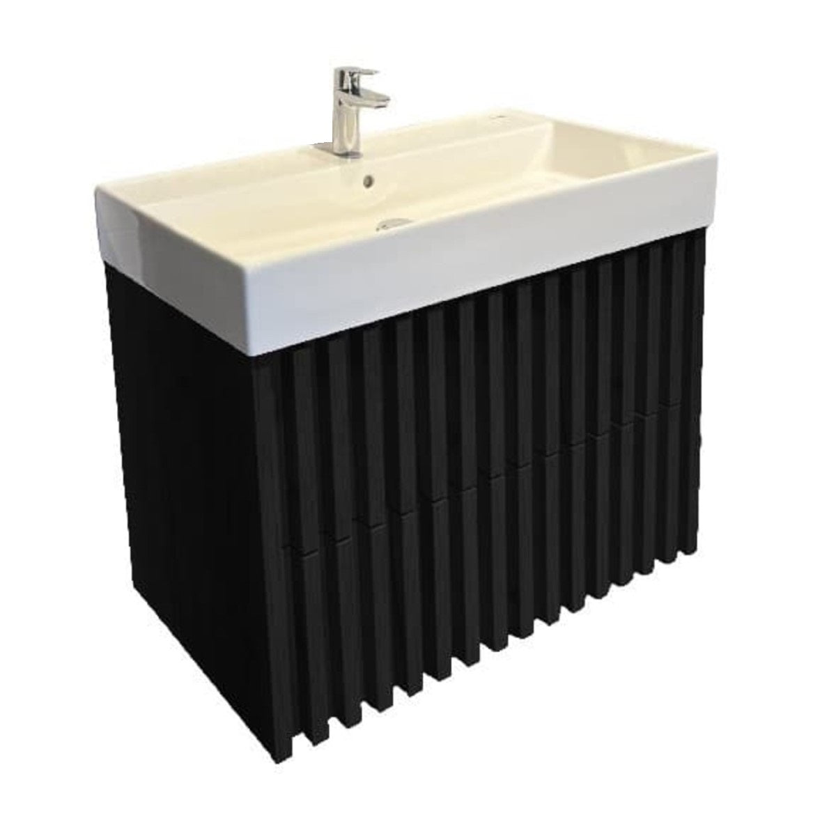 DELANO80ZCSAT Naturel Delano 80 x 46 cm umivalnik z omarico