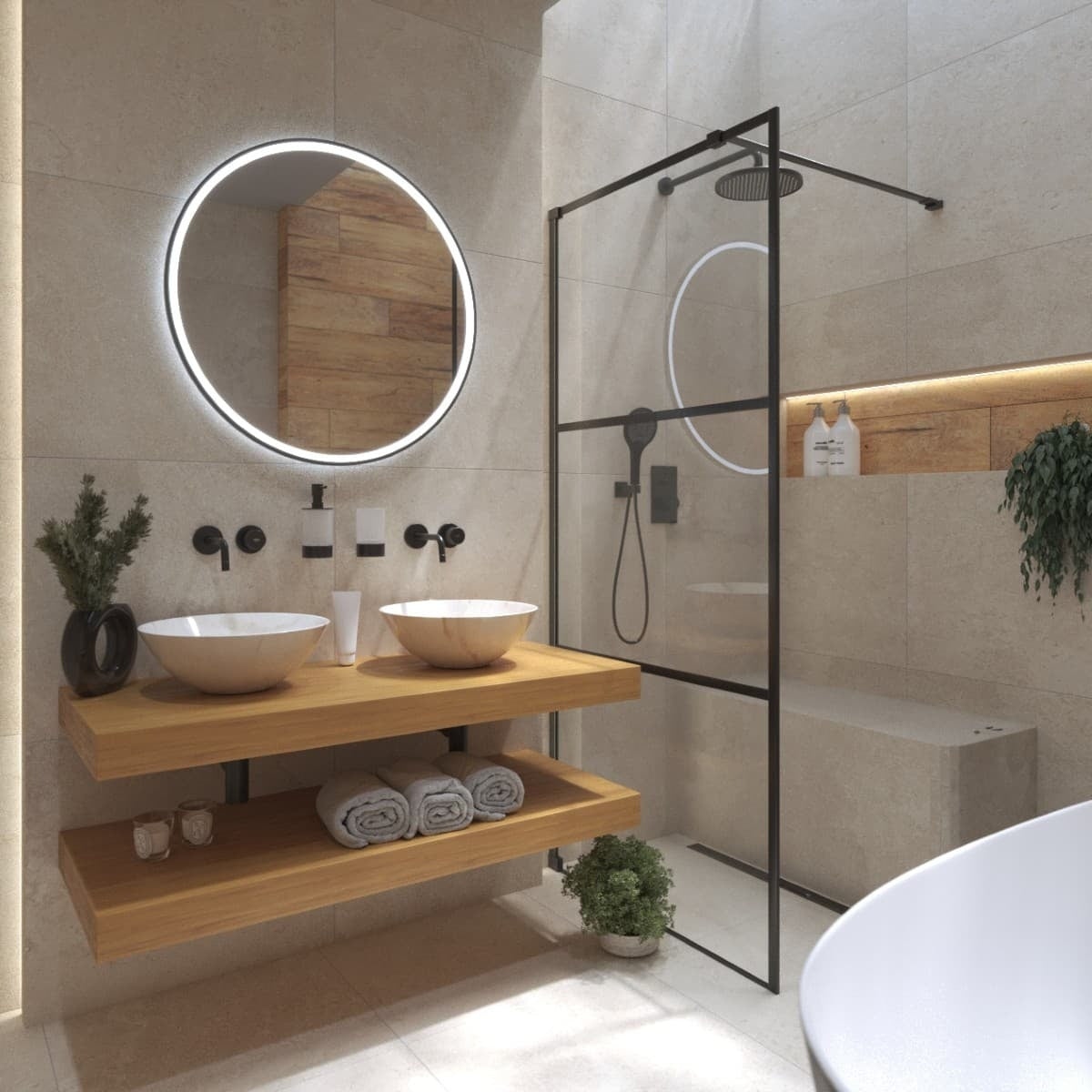 DO14050DM Naturel Dolce 140 x 50 cm pult za umivalnik