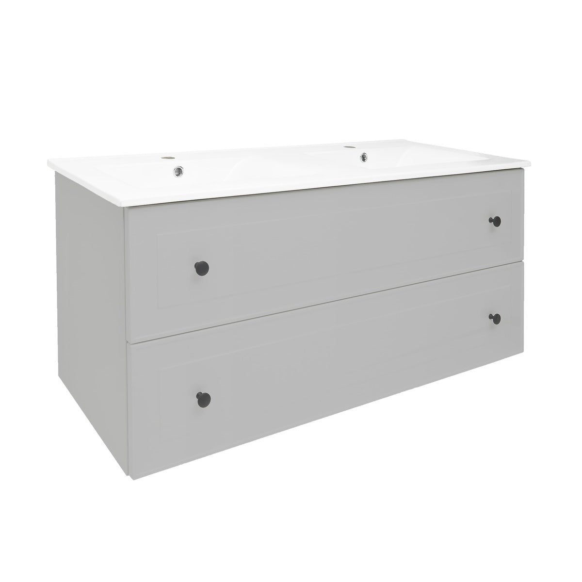 FORLI120GMU Naturel Forli 120 x 46 cm dvojni umivalnik z omarico