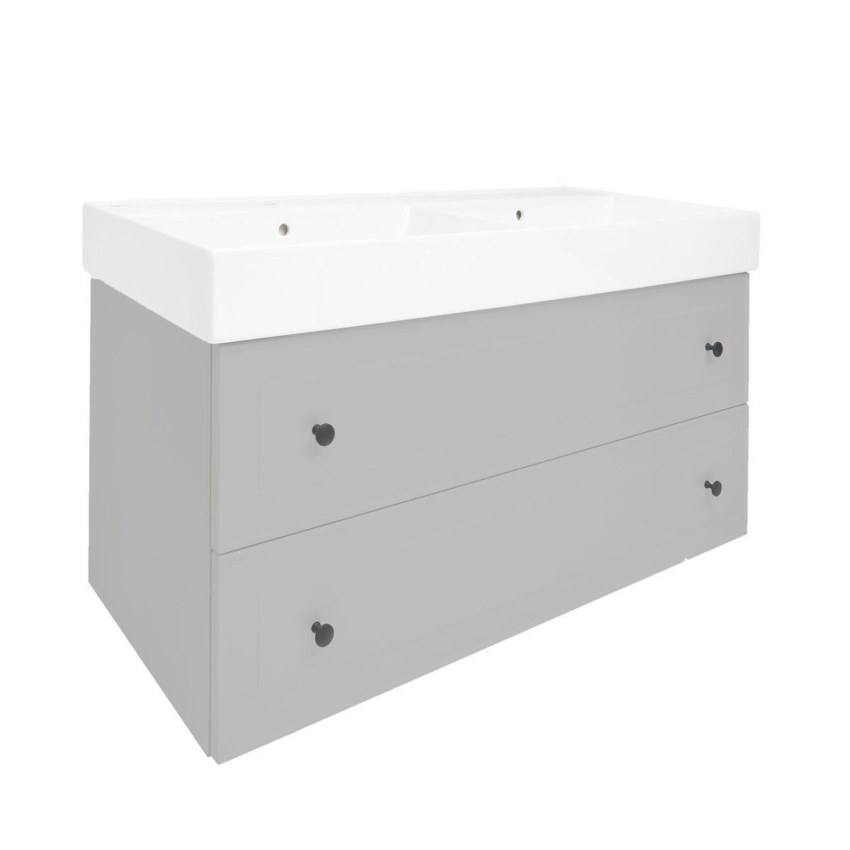 FORLI120GMUSAT Naturel Forli 120 x 46 cm dvojni umivalnik z omarico