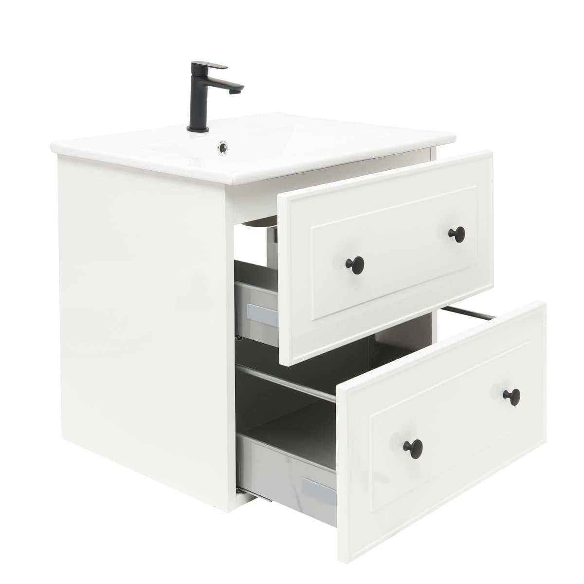 FORLI80BIU Naturel Forli 80 x 46 cm umivalnik z omarico