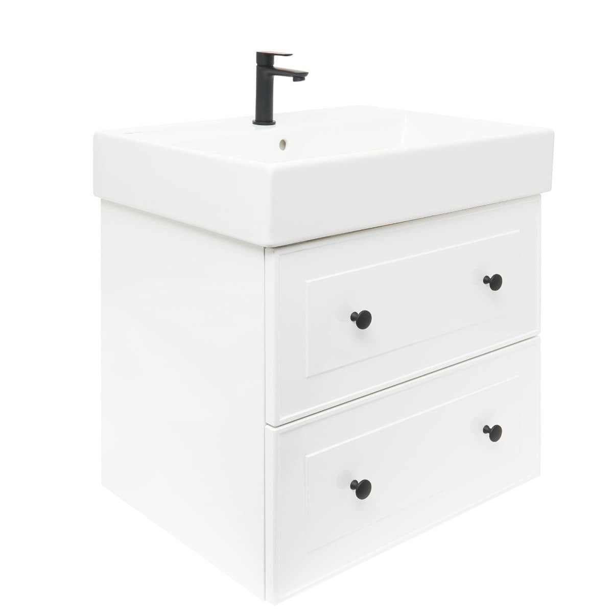 FORLI80BIUSAT Naturel Forli 80 x 46 cm umivalnik z omarico