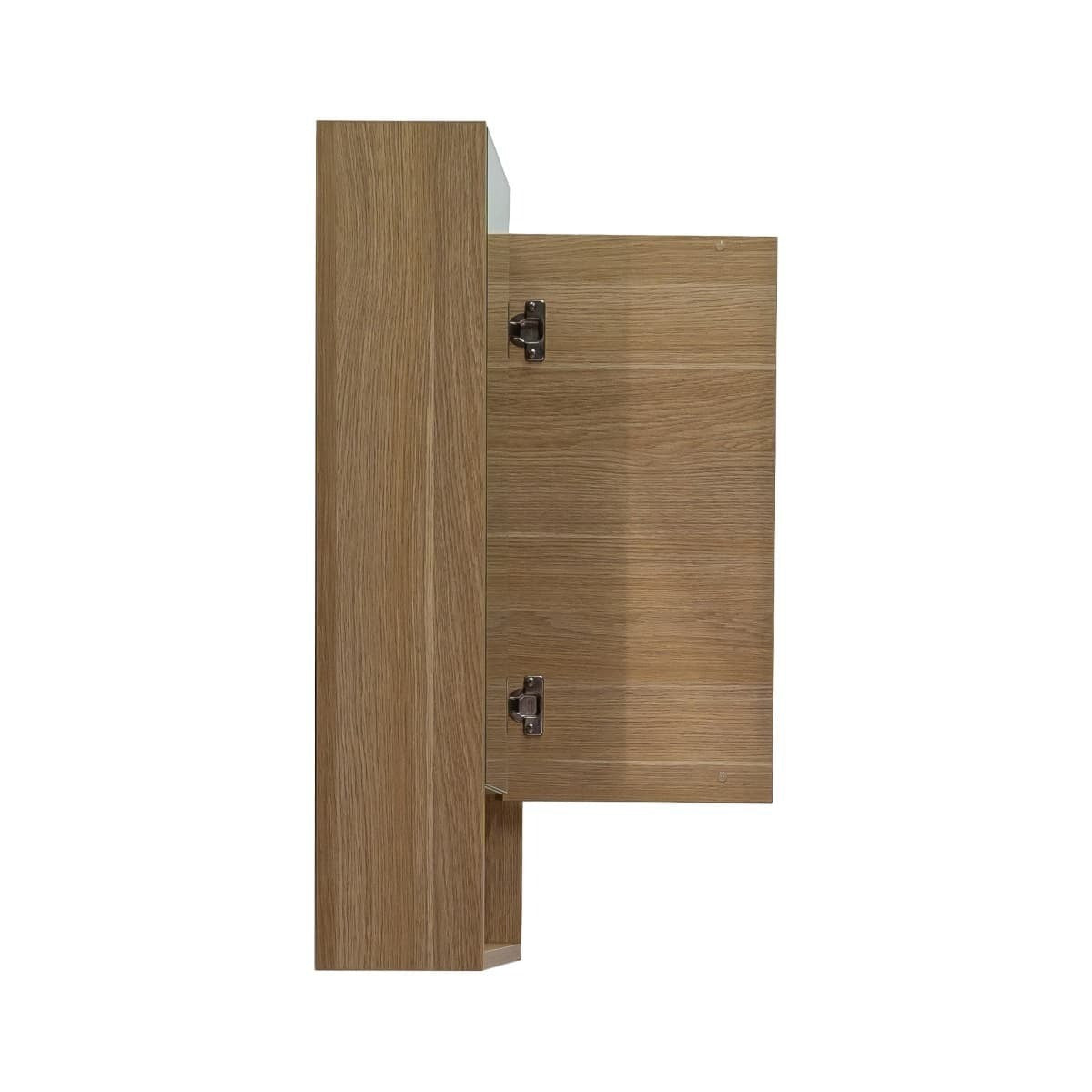 LUCCA60CABD Naturel Lucca 60 x 75 cm omarica z ogledalom