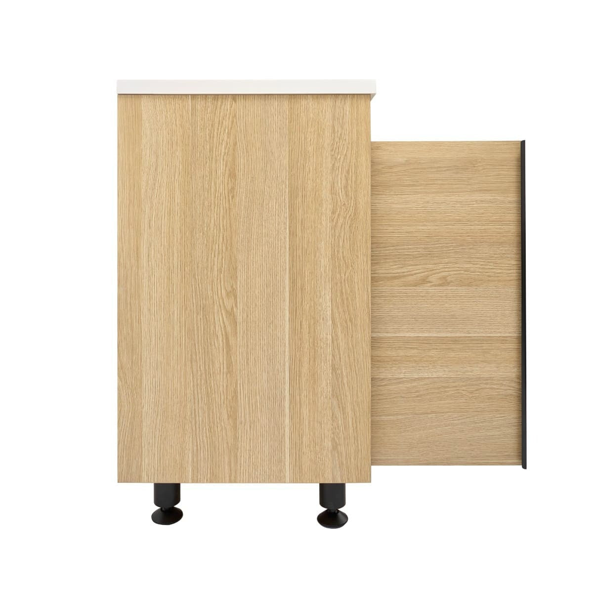 LUCCA80D Naturel Lucca 79 x 45 cm umivalnik z omarico