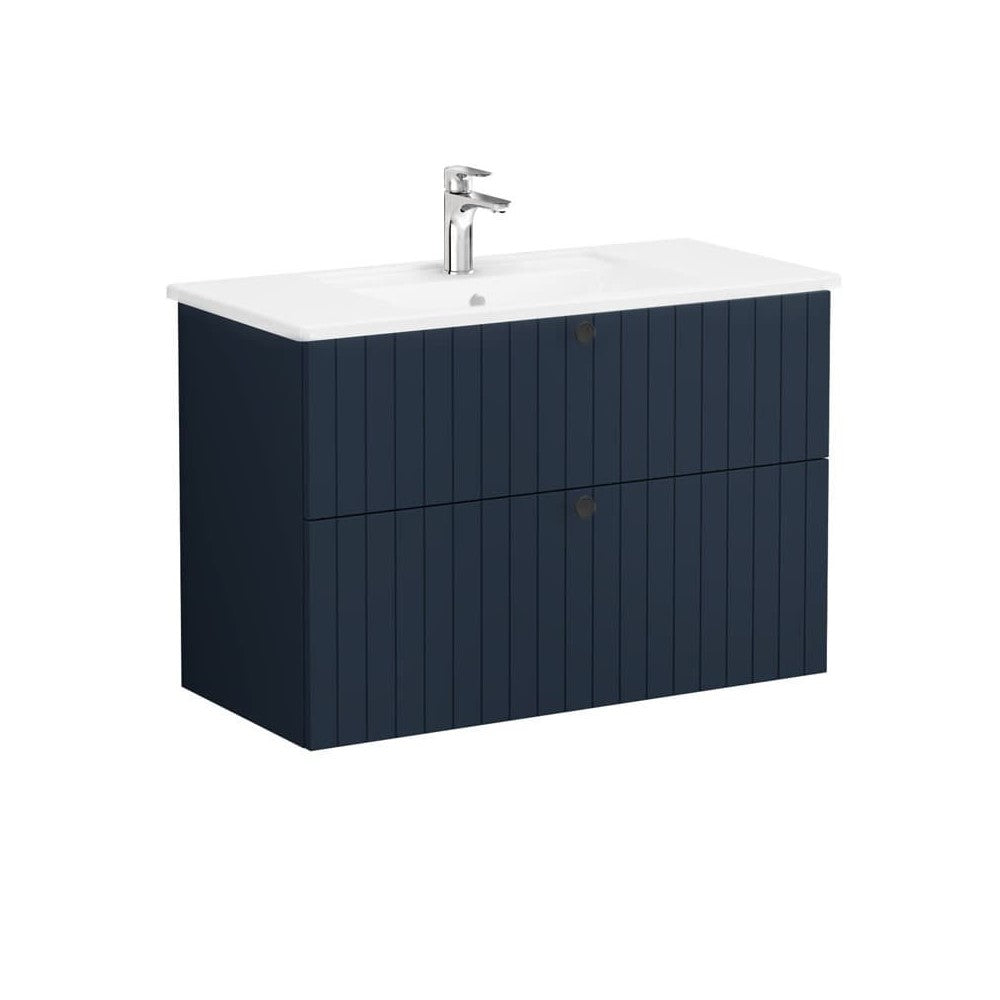 ROOTG100BINTS VitrA Root Groove 100 x 47 cm umivalnik z omarico