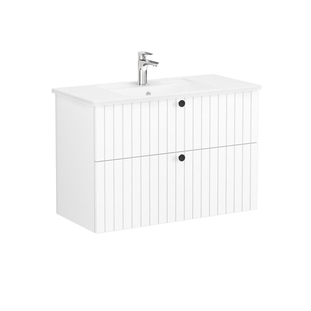 ROOTG100WINTS VitrA Root Groove 100 x 47 cm umivalnik z omarico