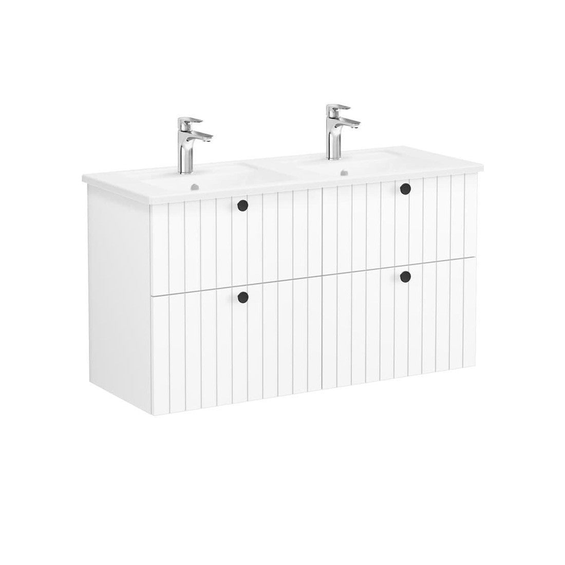 ROOTG120WINTS VitrA Root Groove 120 x 47 cm dvojni umivalnik z omarico