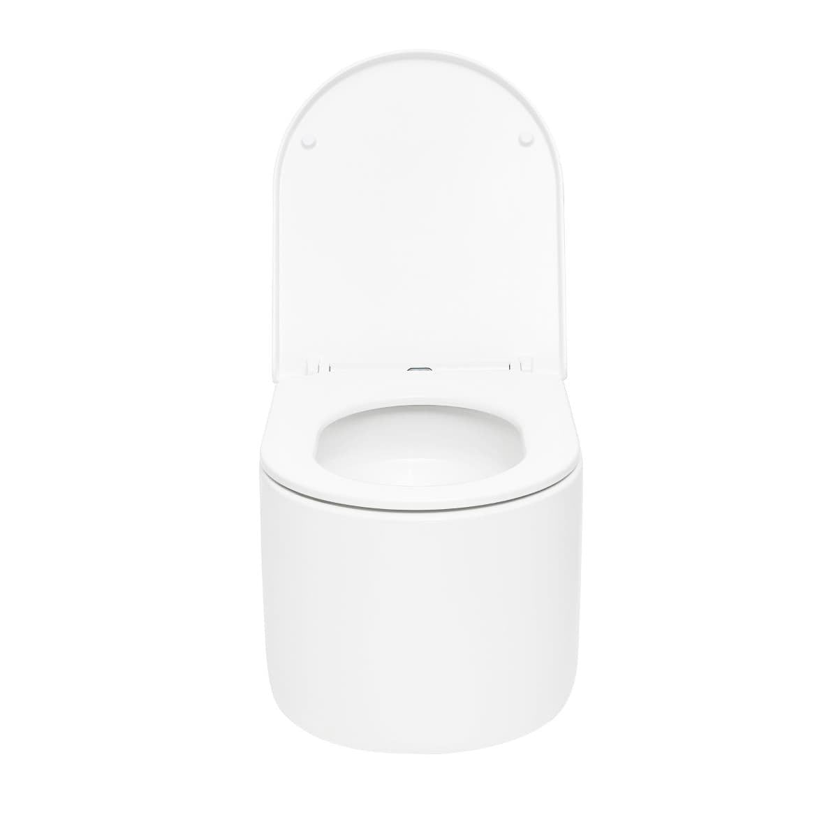 SAT72010RTORP SAT viseča brezrobna WC školjka z WC desko s počasnim zapiranjem