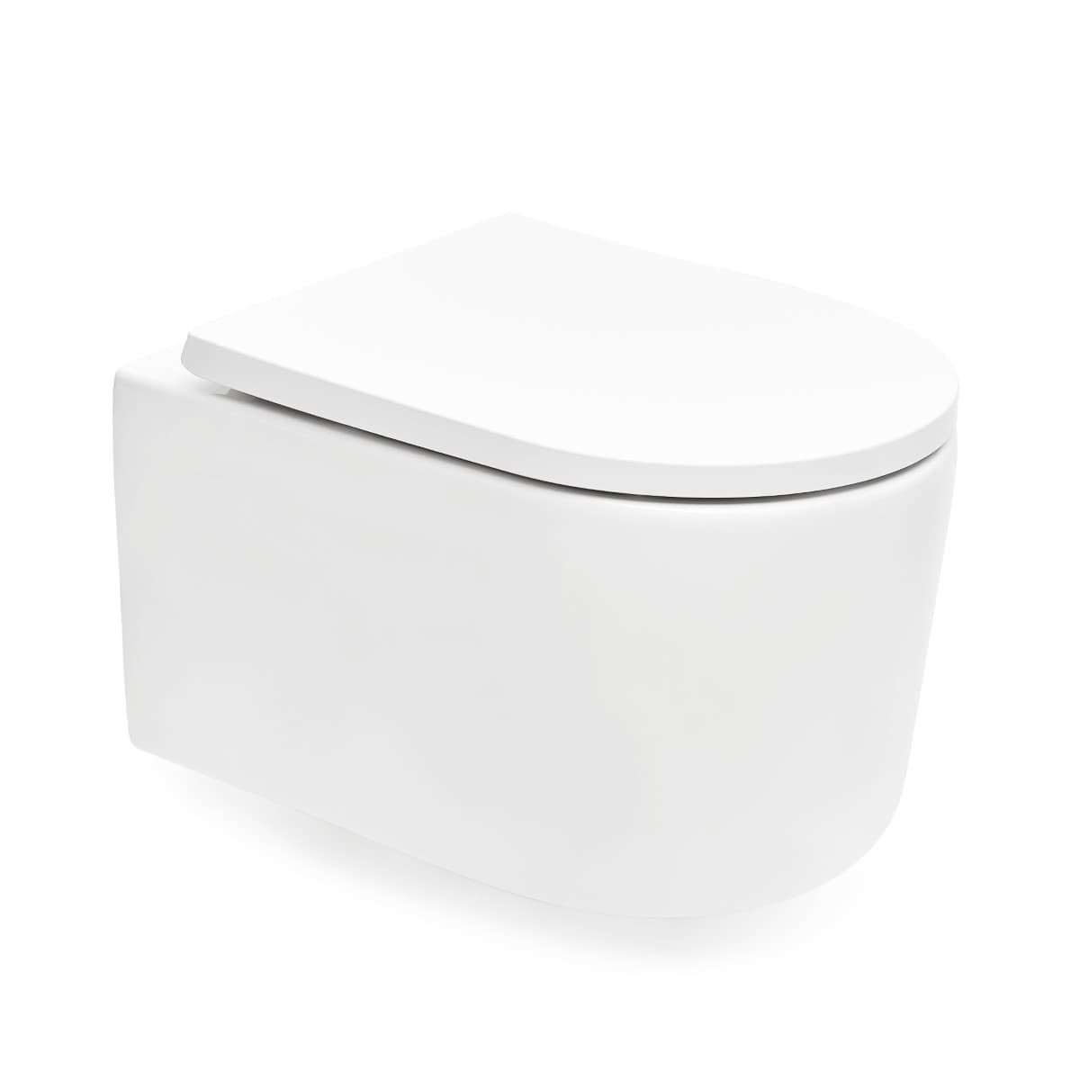 SAT72010RTORP SAT viseča brezrobna WC školjka z WC desko s počasnim zapiranjem