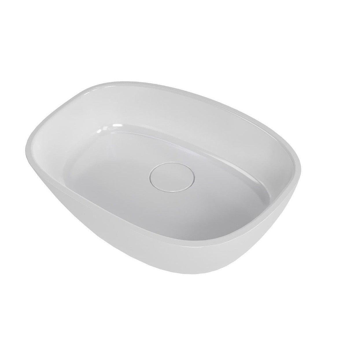 SATAU5036 SAT Aula 50 x 36 cm nadpultni umivalnik iz litega marmorja