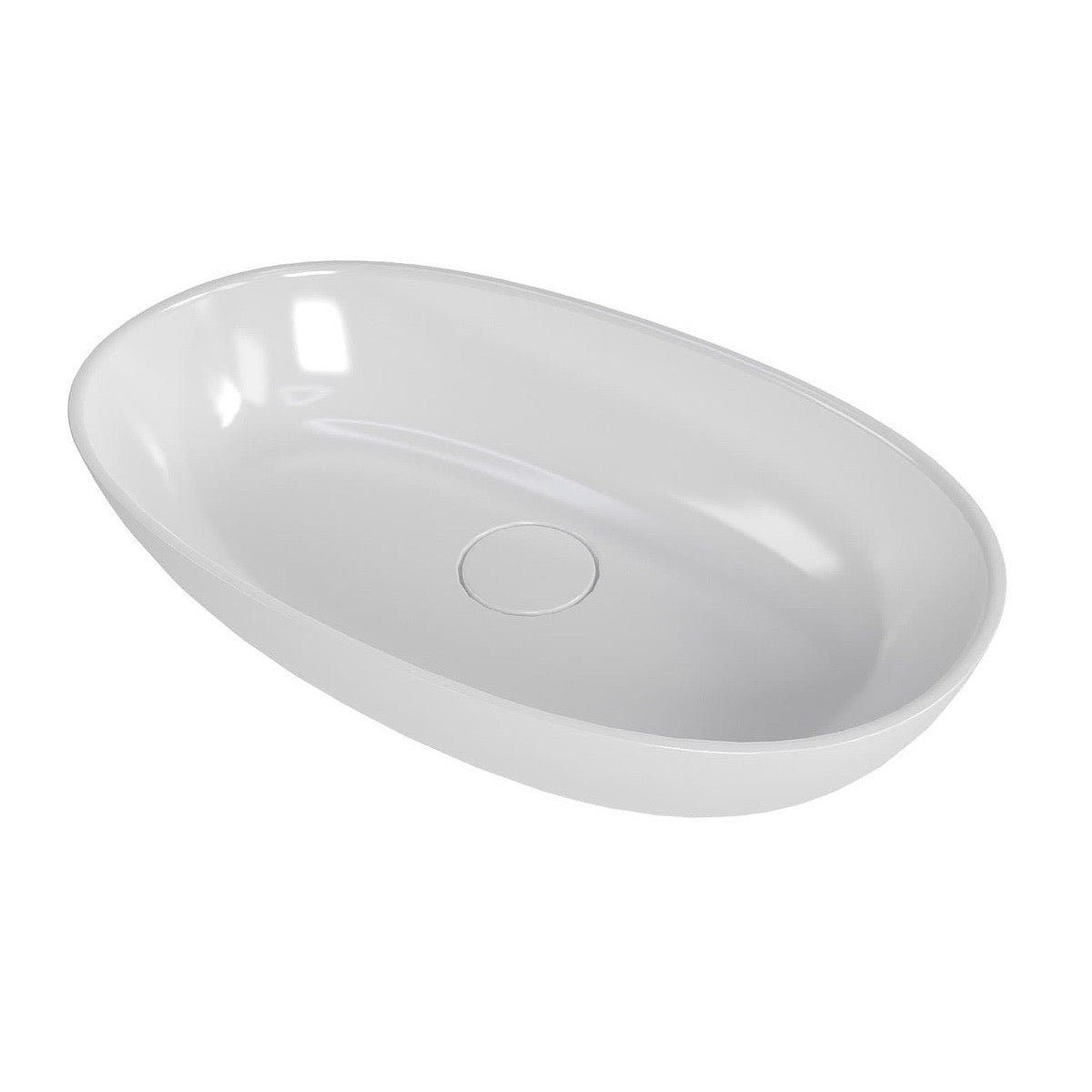 SATAU6036 SAT Aula 60 x 36 cm nadpultni umivalnik iz litega marmorja
