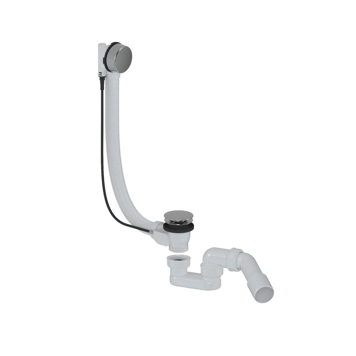 SATAVA80PRO1 SAT Project 80 cm prelivna garnitura s sifonom za kopalno kad