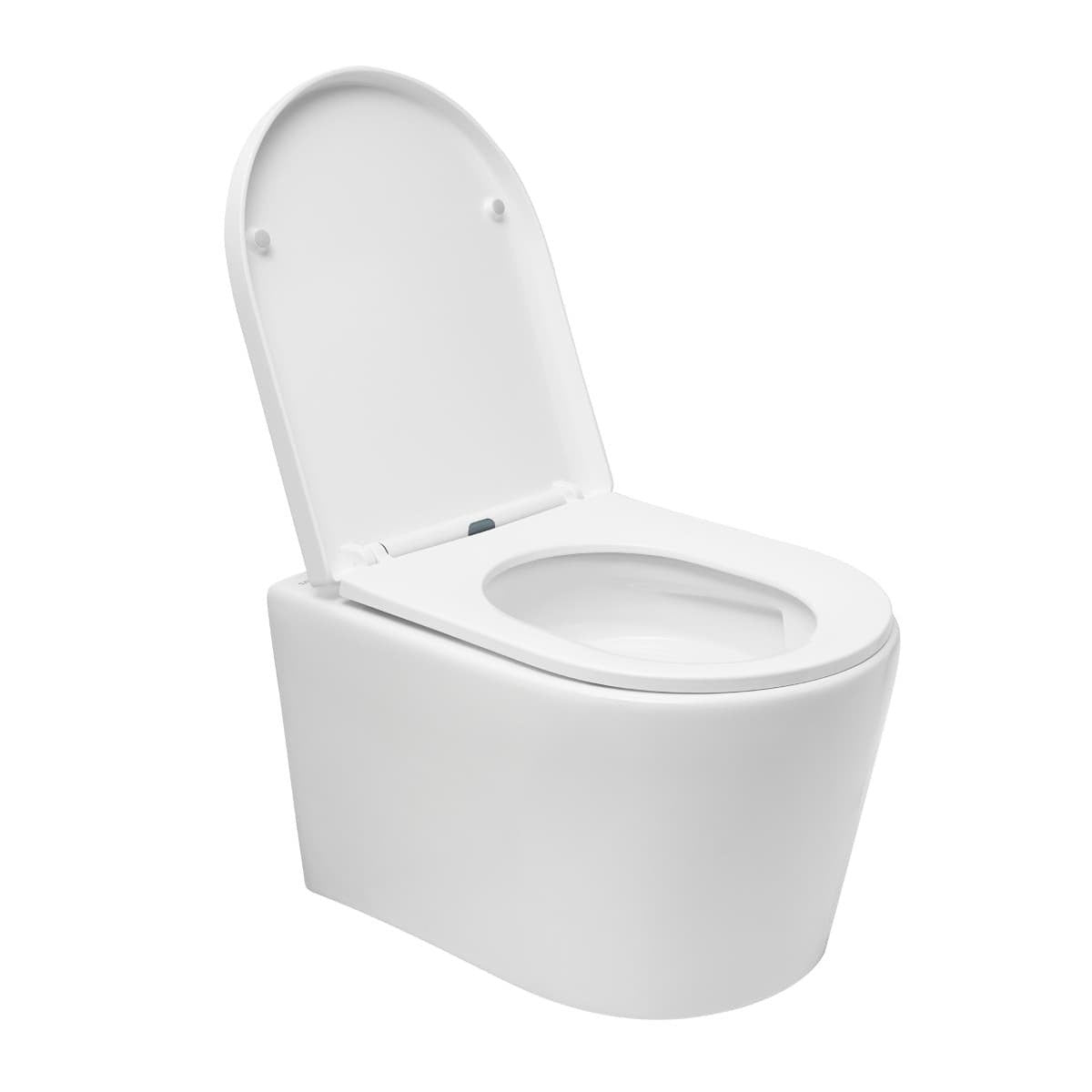SATBRE010RTORP SAT Brevis viseča brezrobna WC školjka z WC desko s počasnim zapiranjem