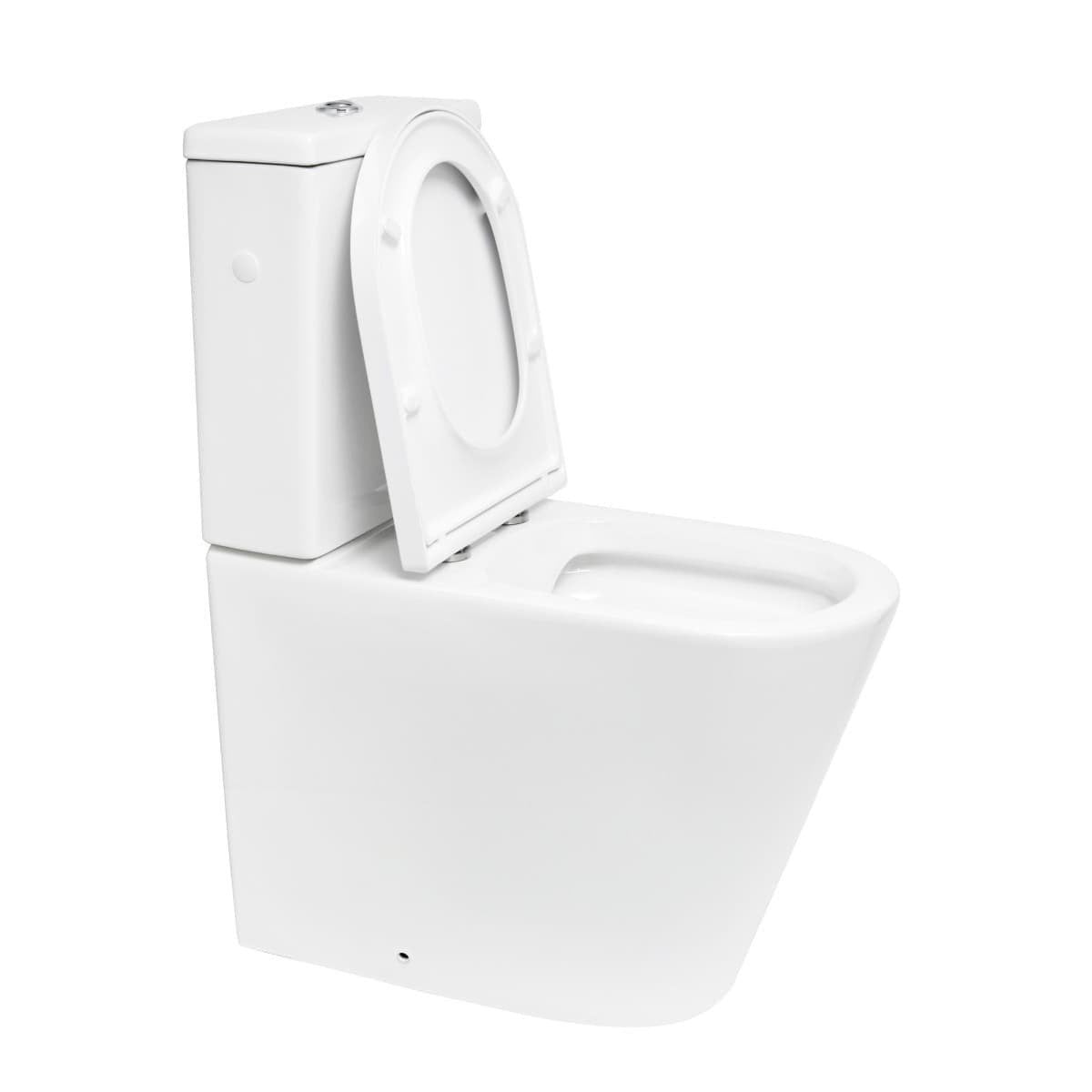 SATBRE32 SAT Brevis talna brezrobna WC školjka monoblok z WC desko s počasnim zapiranjem