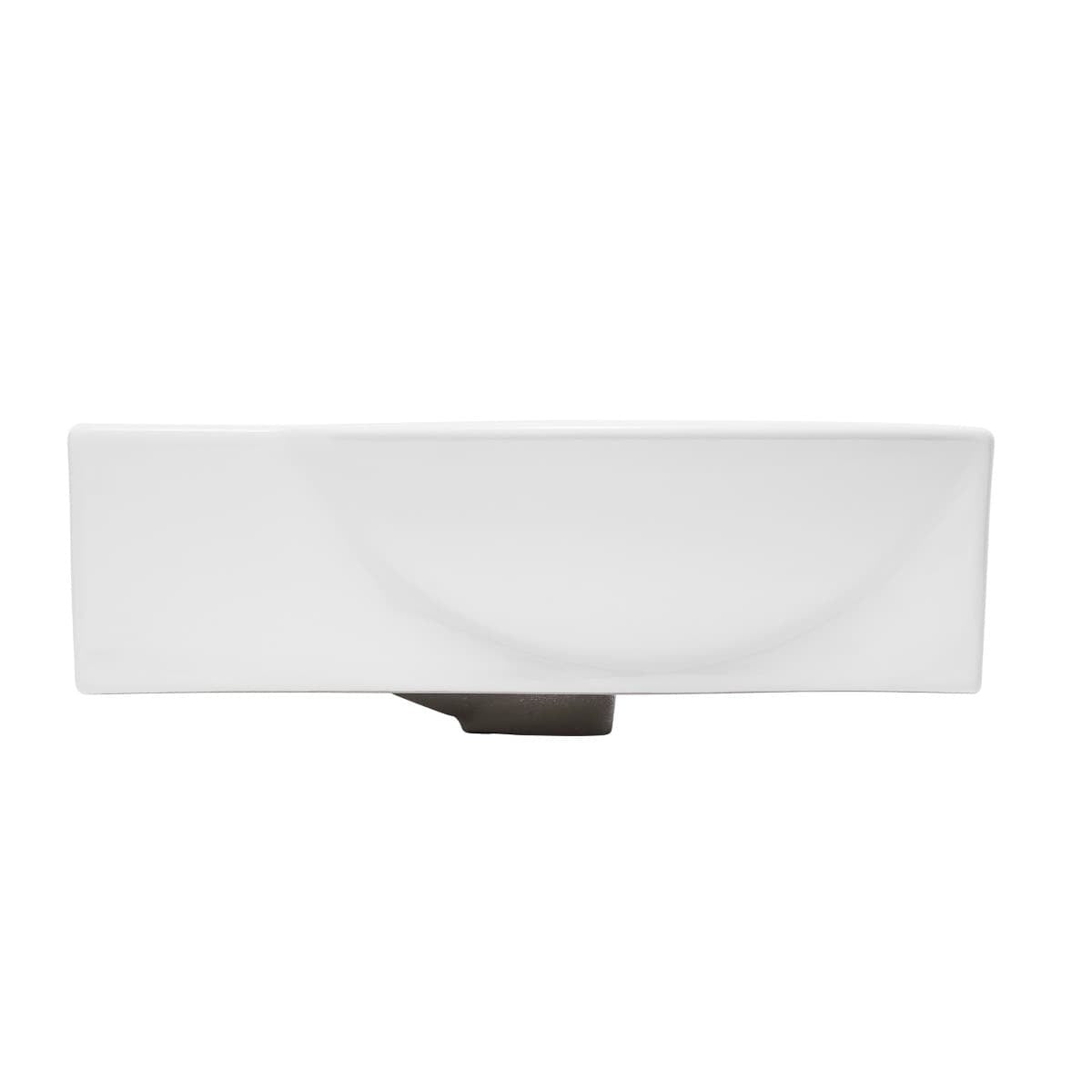 SATBRE4028L SAT Brevis 40,5 x 28 cm leva izvedba stenski keramični umivalnik z odprtino za armaturo