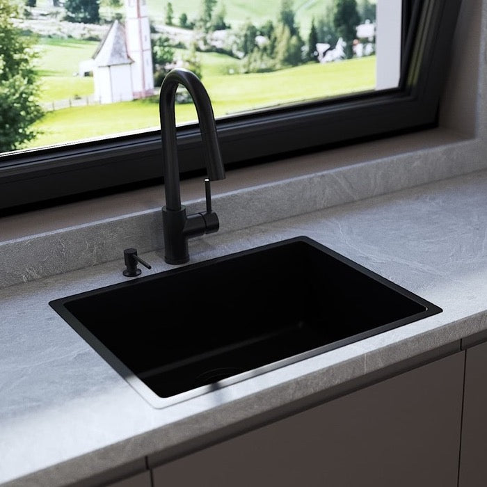 SATBSD289KC SAT vrtljiva izvlečna kuhinjska armatura za pod okno