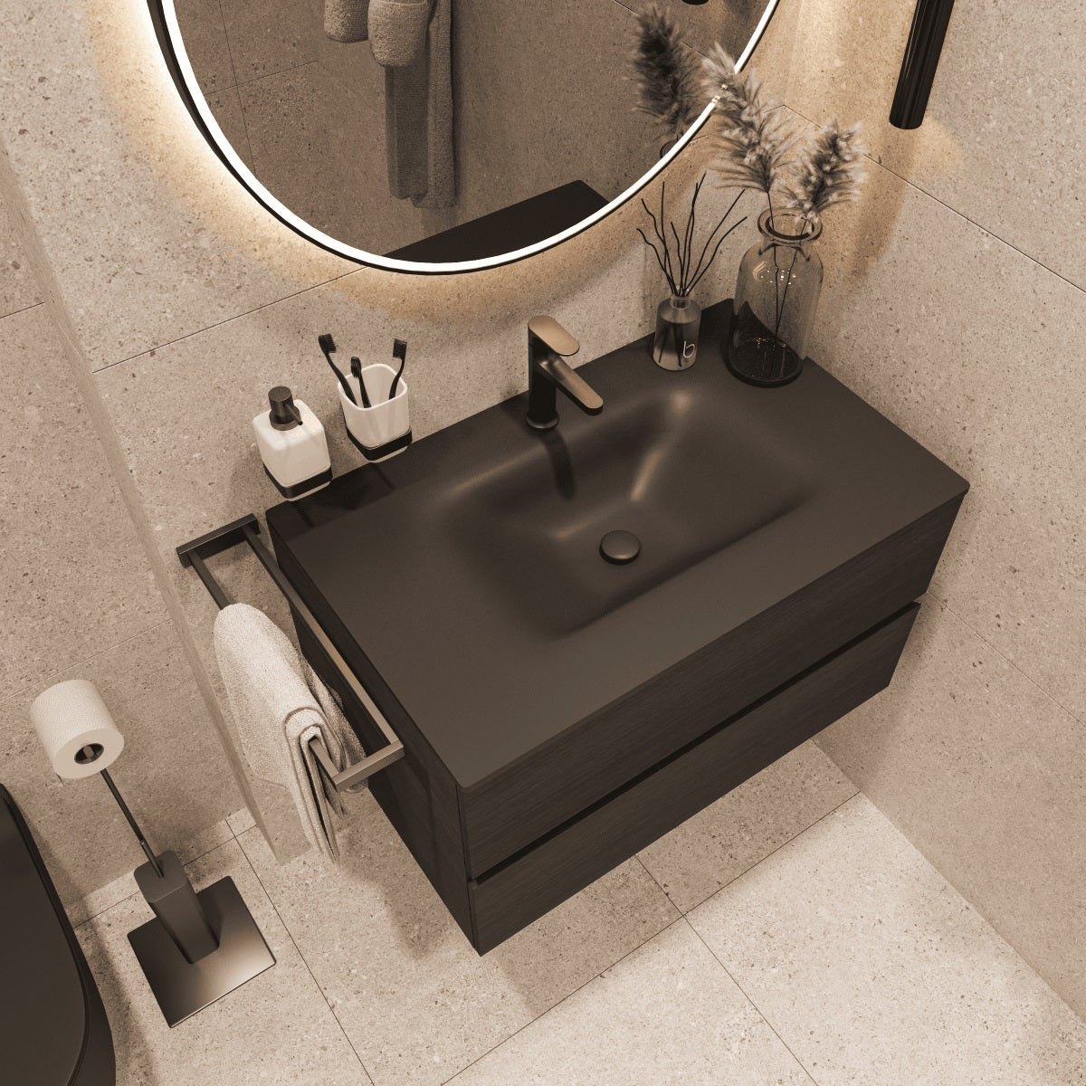 SATBSDA271PC SAT DARK armatura za umivalnik