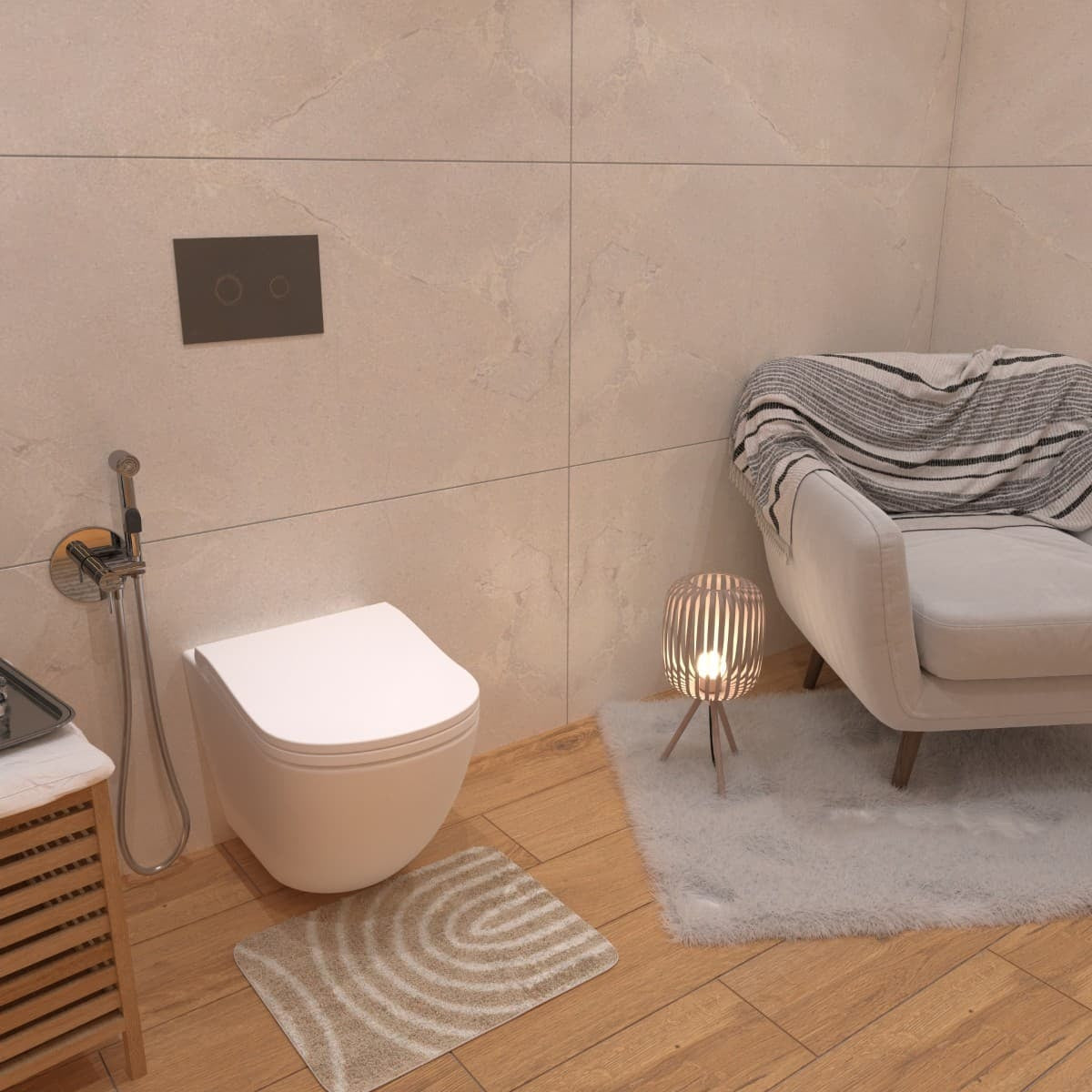 SATERG1 SAT Ergo viseča brezrobna WC školjka z WC desko s počasnim zapiranjem
