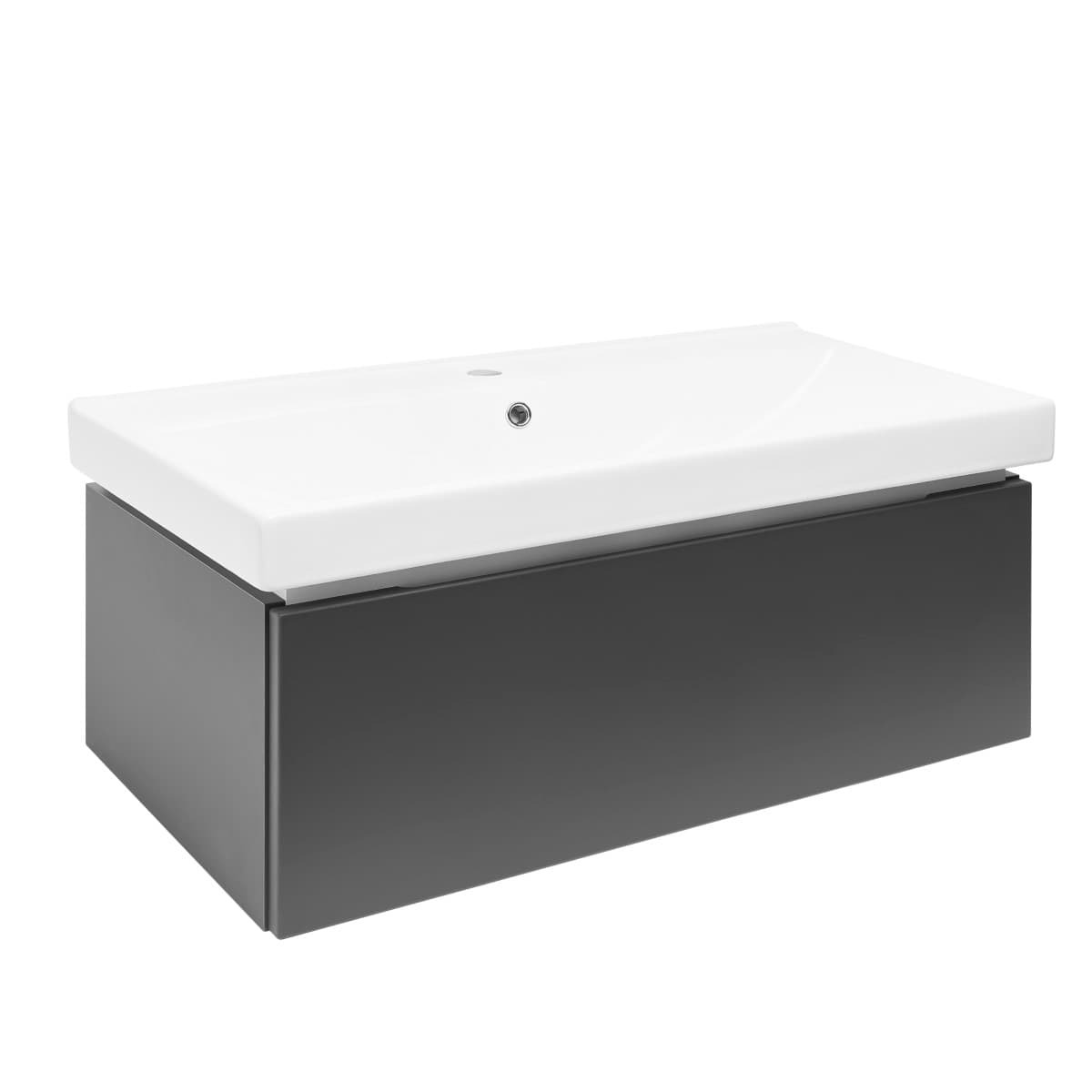 SATFEEL100ANTU1 SAT Feel 100 x 46 cm umivalnik z omarico