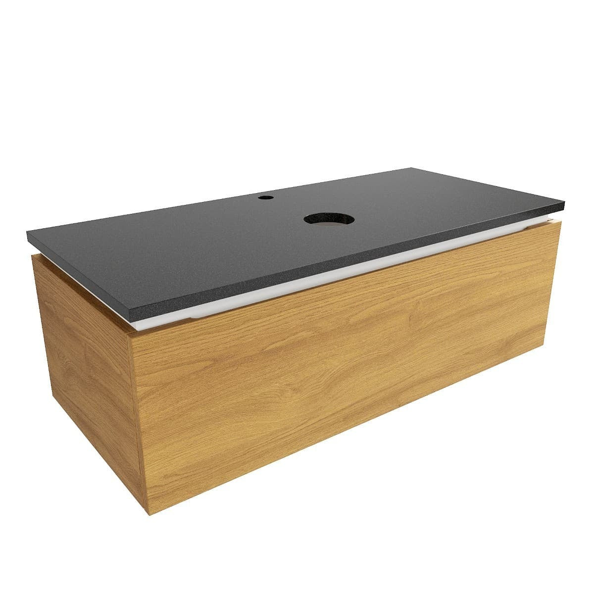 SATFEEL100DMZ SAT Feel 100x46 cm omarica za umivalnik z granitnim pultom