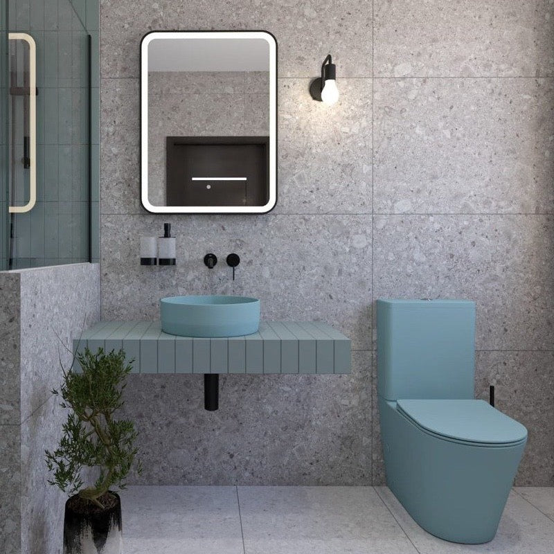 SATINF031VPSNLGEM SAT Infinitio talna brezrobna WC školjka monoblok z WC desko s počasnim zapiranjem