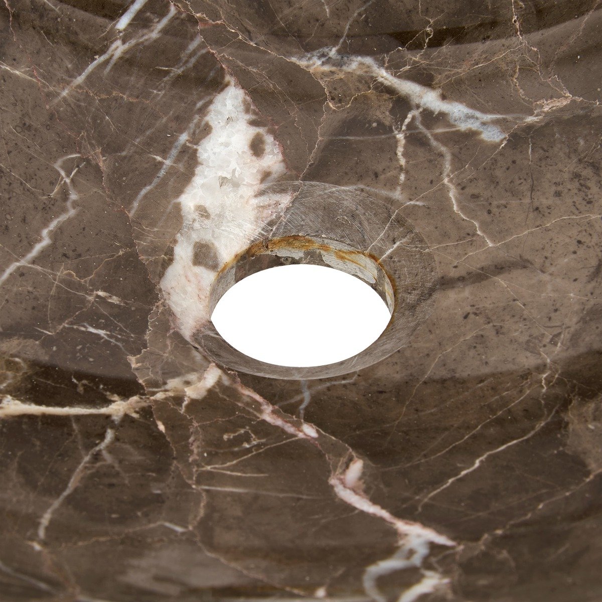 SATPURBR SAT Purity 43 x 43 cm kamniti okrogli nadpultni umivalnik
