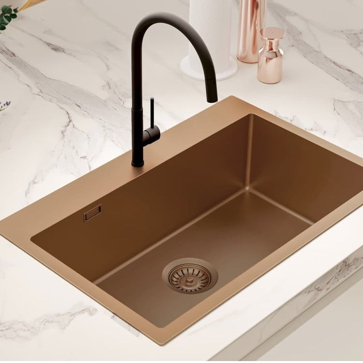 SATSINK6845BRG SAT Aurum 68 pomivalno korito iz nerjavnega jekla