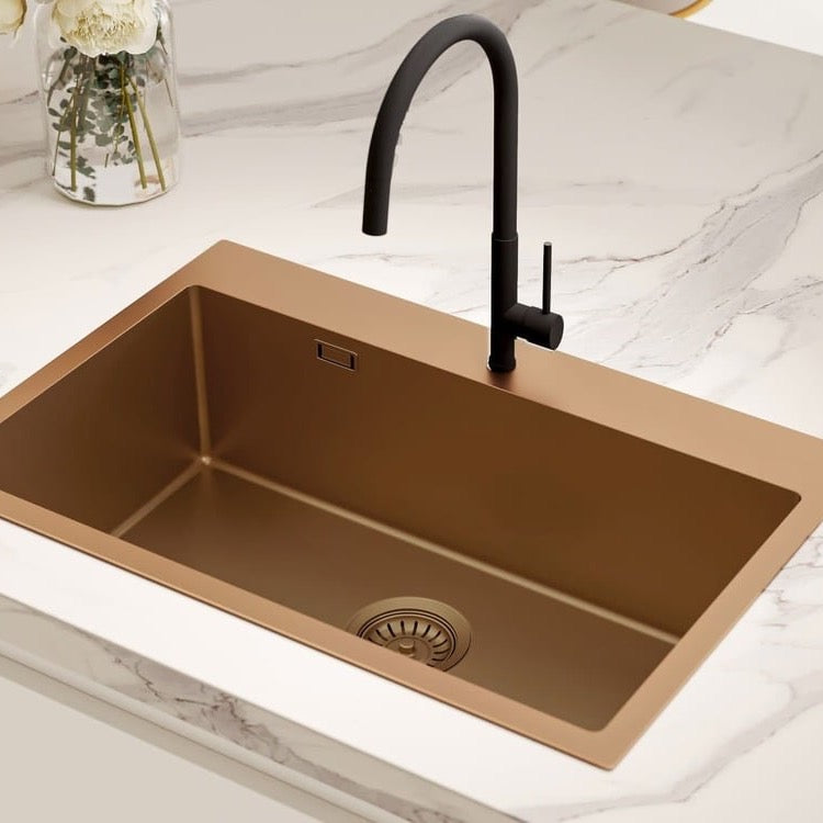 SATSINK6845BRG SAT Aurum 68 pomivalno korito iz nerjavnega jekla