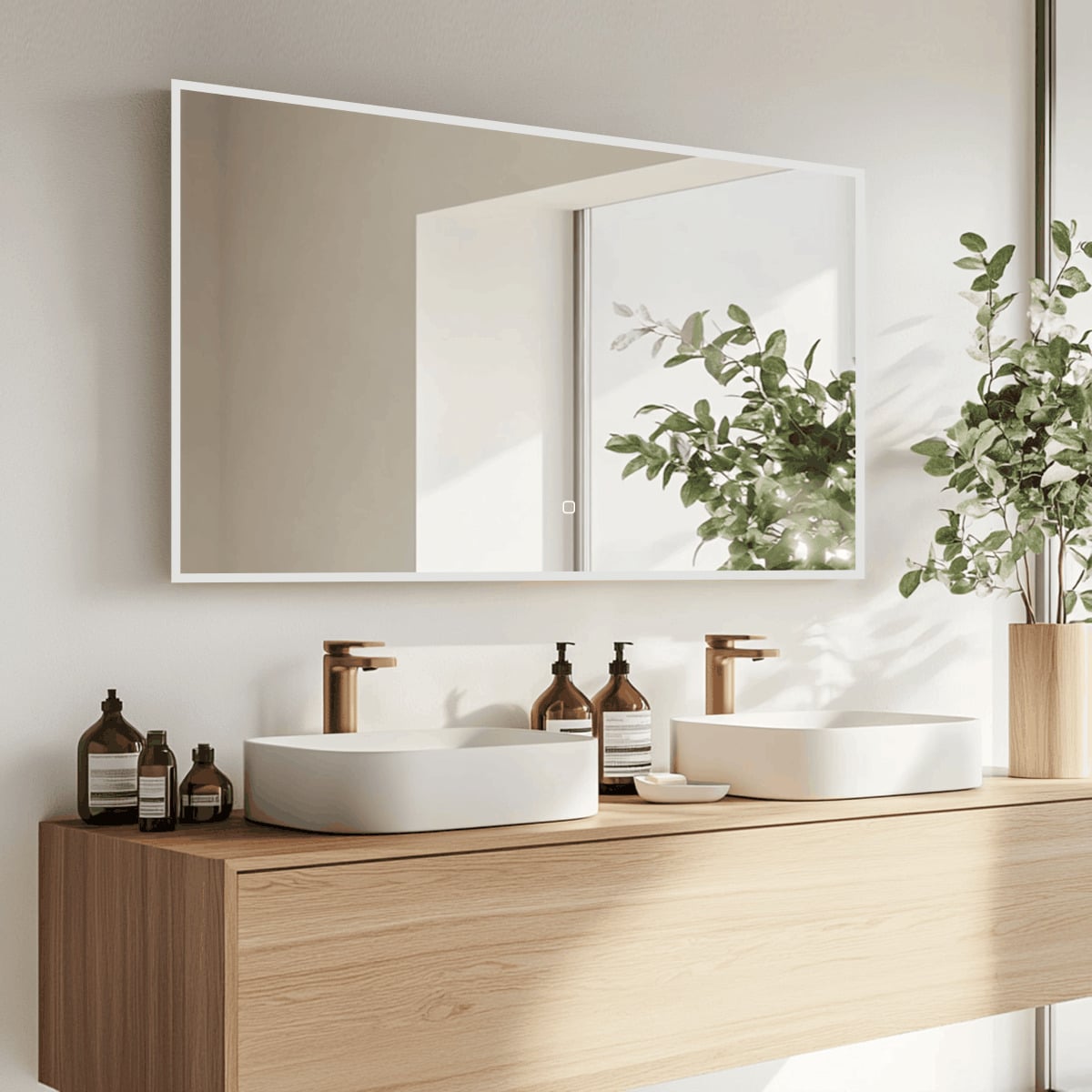 SATZFEELOBLED60150 SAT Feel 60 x 150 cm kopalnisko ogledalo z led osvetlitvijo