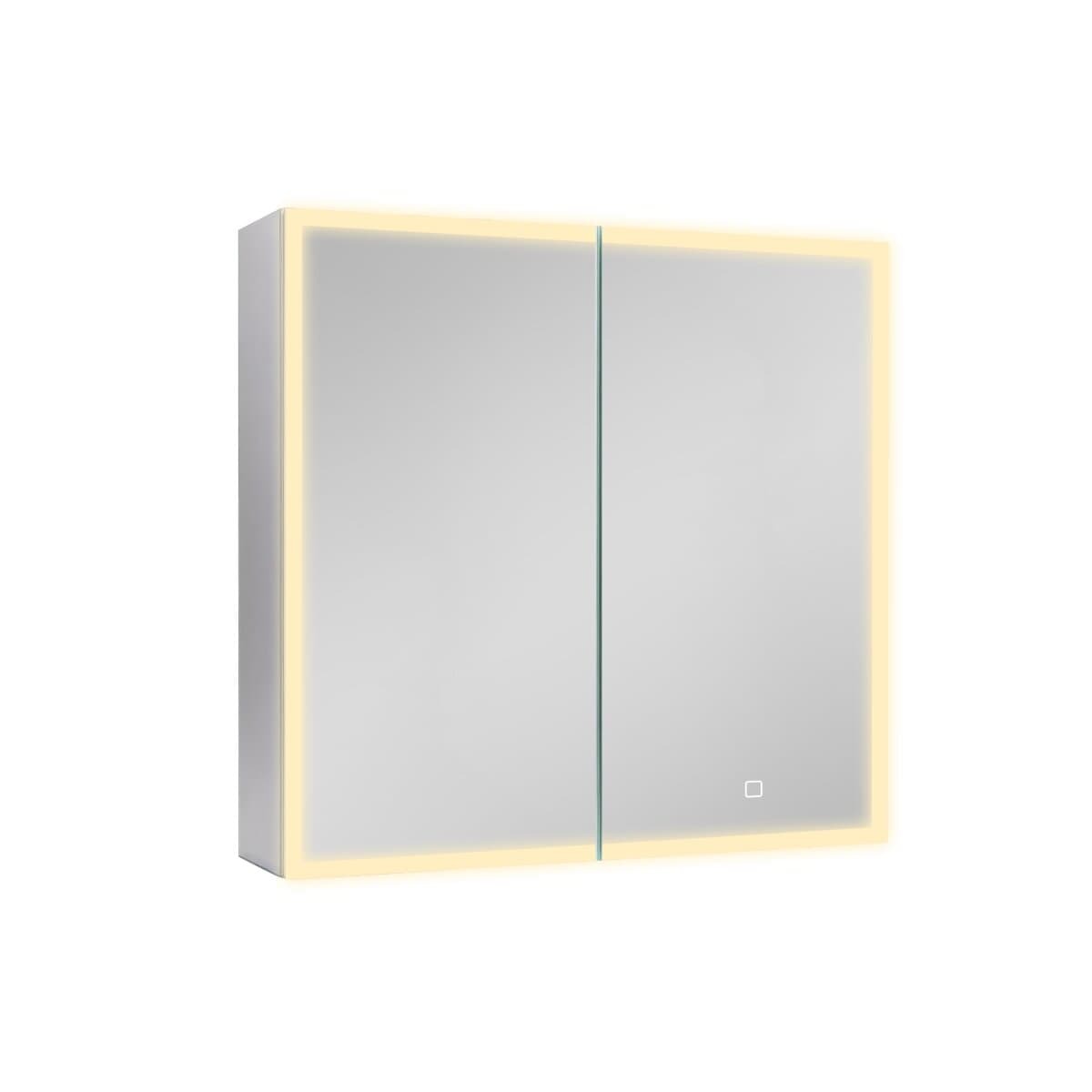SATZGALED6060AL SAT 60 x 60 cm omarica z ogledalom in LED osvetlitvijo