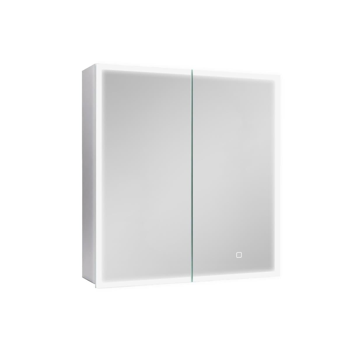 SATZGALED6570AL SAT 65 x 70 cm omarica z ogledalom in LED osvetlitvijo