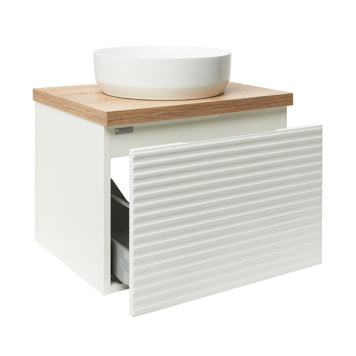 SAVONA60BIDDH Naturel Savona 58 x 45 cm omarica za umivalnik