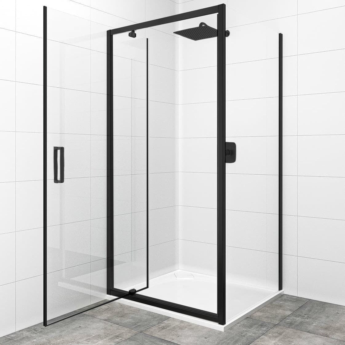 SIKOTEXP80S100C SAT TEX 100 x 80 pravokotna tuš kabina