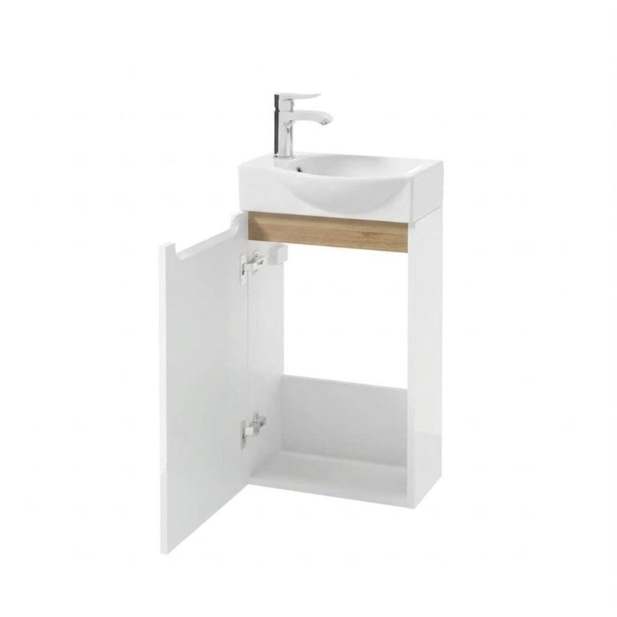 STILLAD04008UBL Naturel Stilla 39 x 22 cm umivalnik z omarico