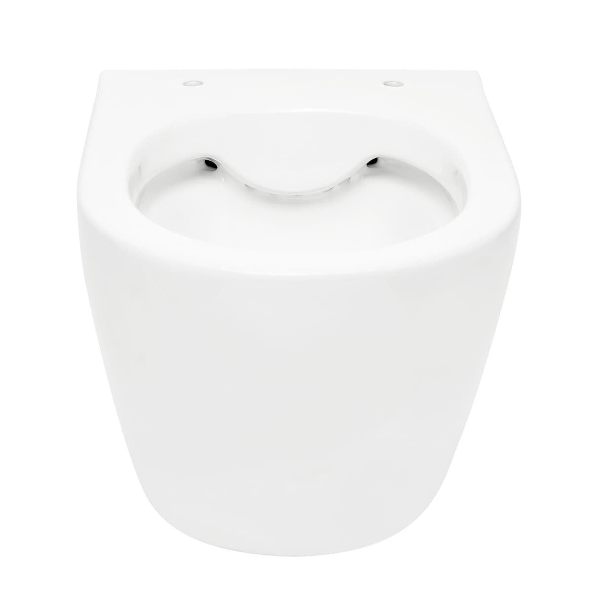 WC01R S-Line viseča brezrobna WC školjka z WC desko s počasnim zapiranjem