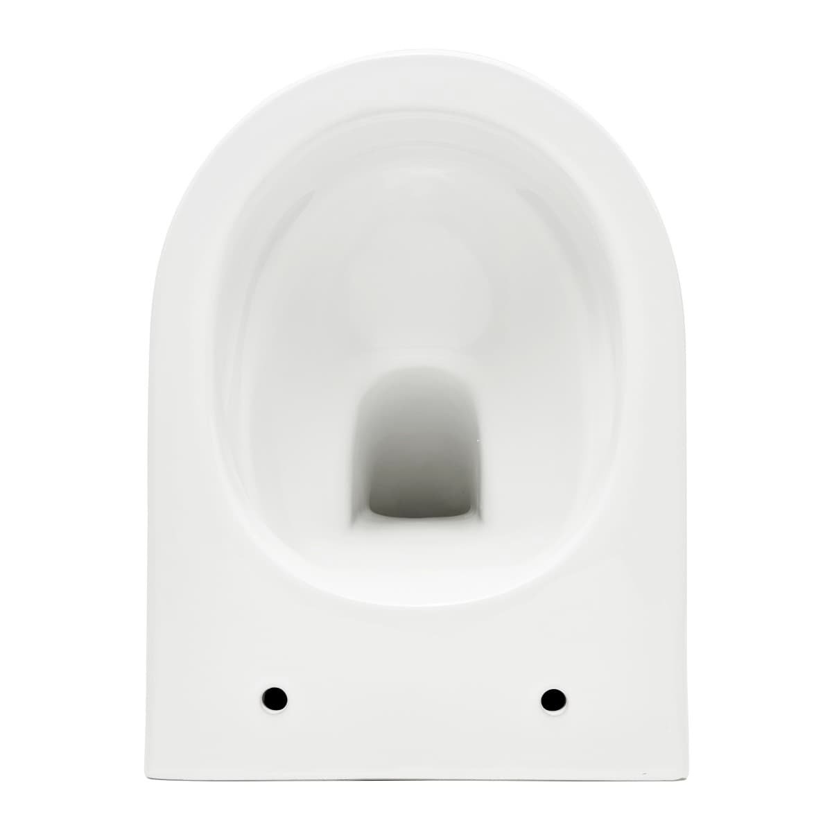 WC01R S-Line viseča brezrobna WC školjka z WC desko s počasnim zapiranjem