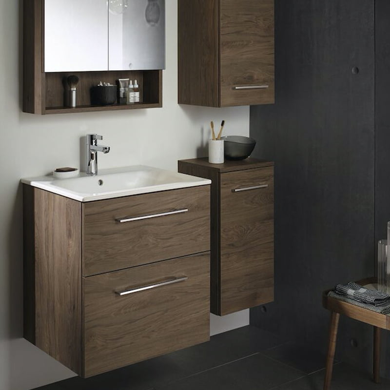 501.238.00.1 Geberit Selnova Square 60 x 50 cm umivalnik z omarico