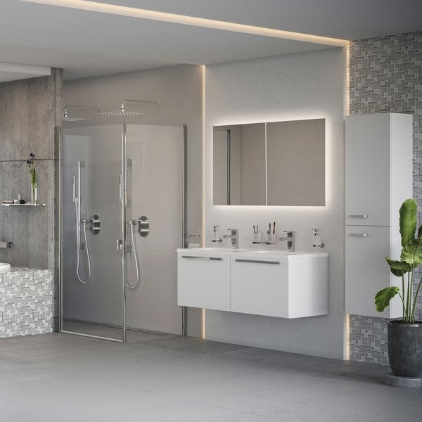 X000000536 Ravak Chrome 120 x 49 cm omarica za umivalnik