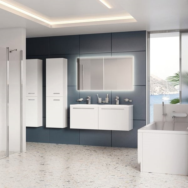 X000000536 Ravak Chrome 120 x 49 cm omarica za umivalnik