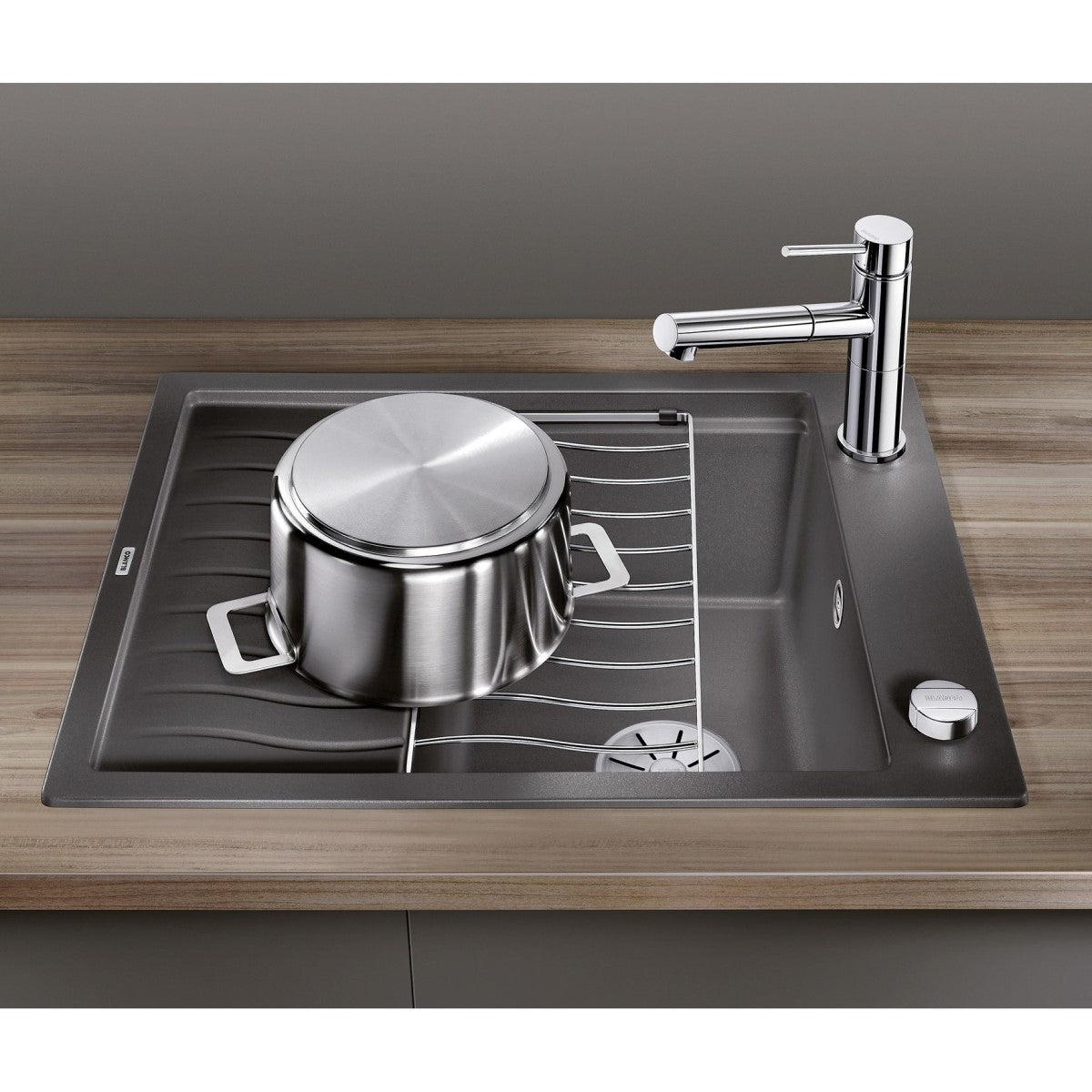 524825 Blanco Elon 45 S pomivalno korito iz umetnega kamna