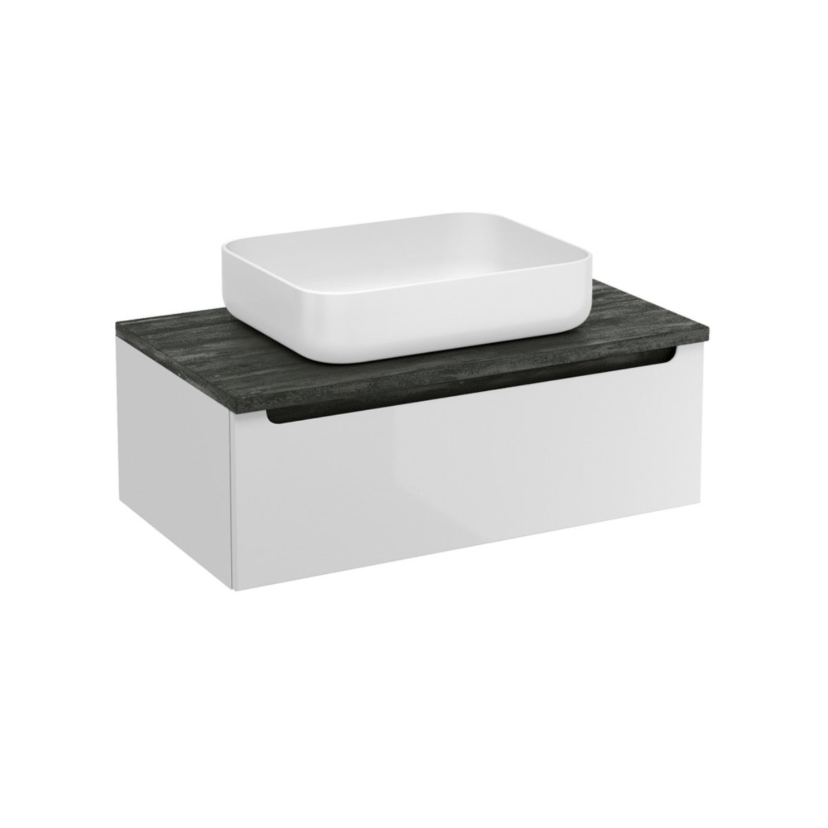 STILLAD08005DC Naturel Stilla 80 x 45 cm omarica za umivalnik